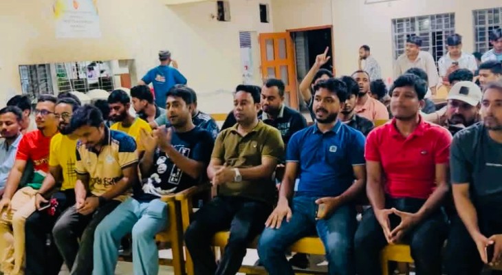 জুলাই গণঅভ্যুত্থান দিবসে কুবি ছাত্রদলের সাংস্কৃতিক অনুষ্ঠান ও নৈশভোজ